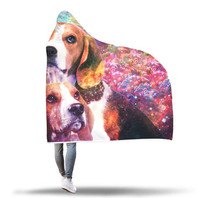 Beagle Hooded Blanket