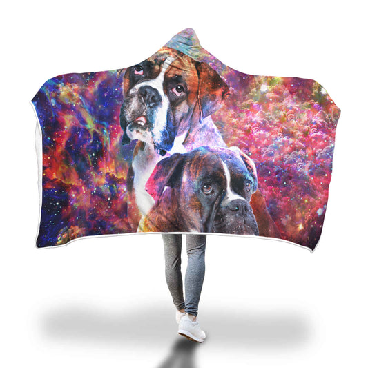 Boxer Hooded Blanket