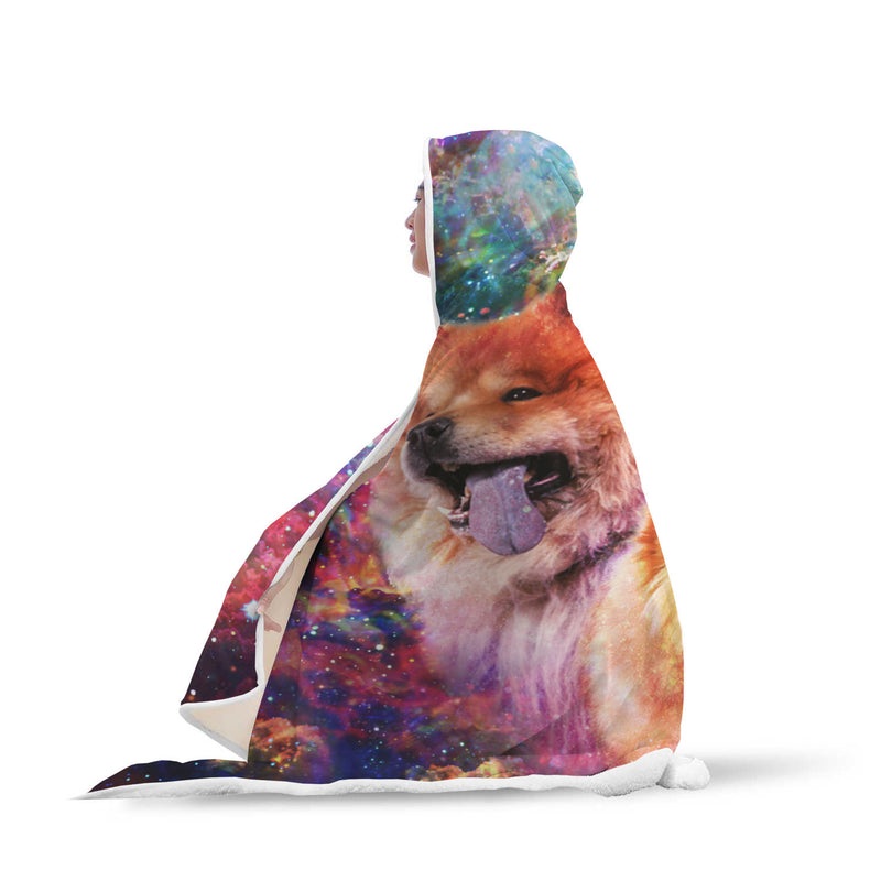 Chow Chow Hooded Blanket