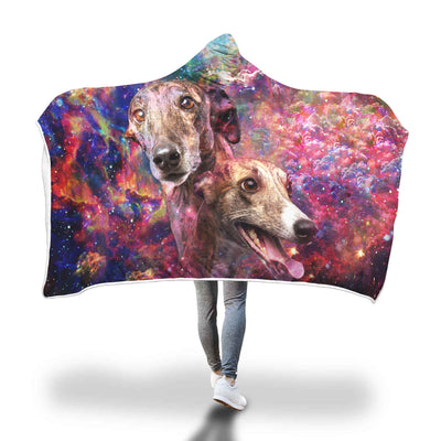 Greyhound Hooded Blanket