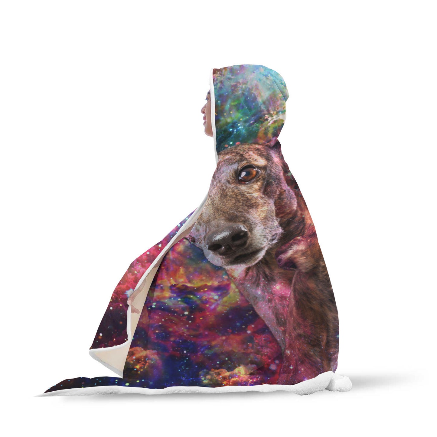 Greyhound Hooded Blanket