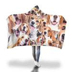 Beagle Hooded Blanket