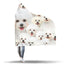 Bichon Frise Hooded Blanket