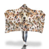 Fox Terrier Hooded Blanket