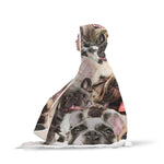 French Bulldog Hooded Blanket