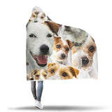 Parson Russell Terrier Hooded Blanket