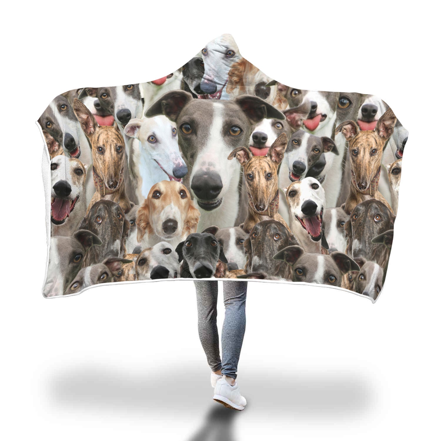 Sighthound Hooded Blanket