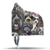 Tibetan Terrier Hooded Blanket