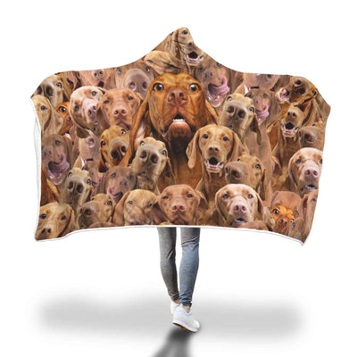 Vizsla Hooded Blanket