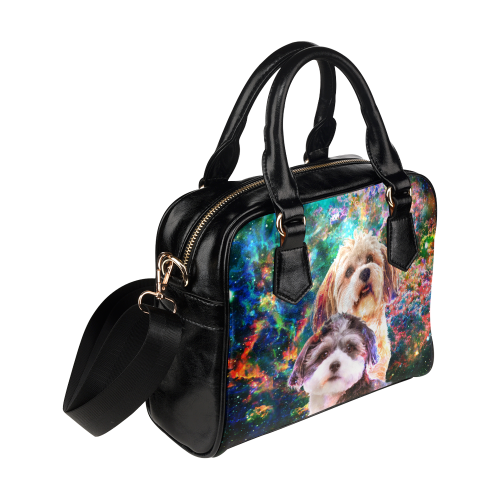 Havanese Yin Yang Shoulder Handbag