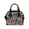 American Staffordshire Terrier Face Shoulder Handbag