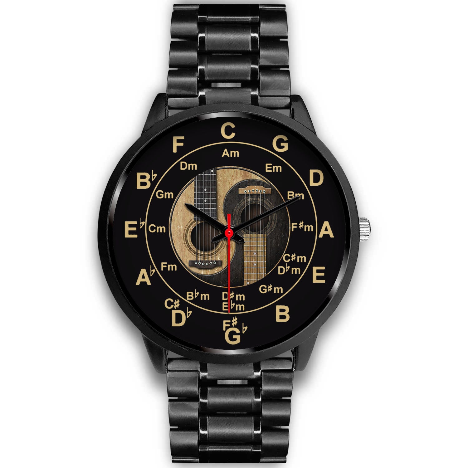 Guitar Yin Yang Black Watch