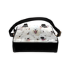 Samoyed Face Shoulder Handbag