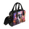 American Staffordshire Terrier Yin Yang Shoulder Handbag
