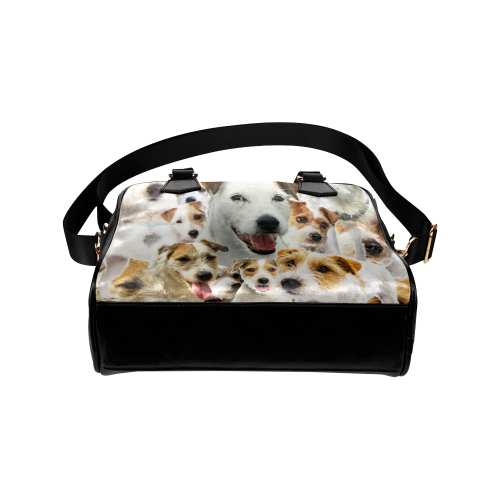 Parson Russell Terrier Face Shoulder Handbag