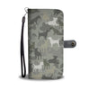 Jack Russell Terrier Camo Wallet Case