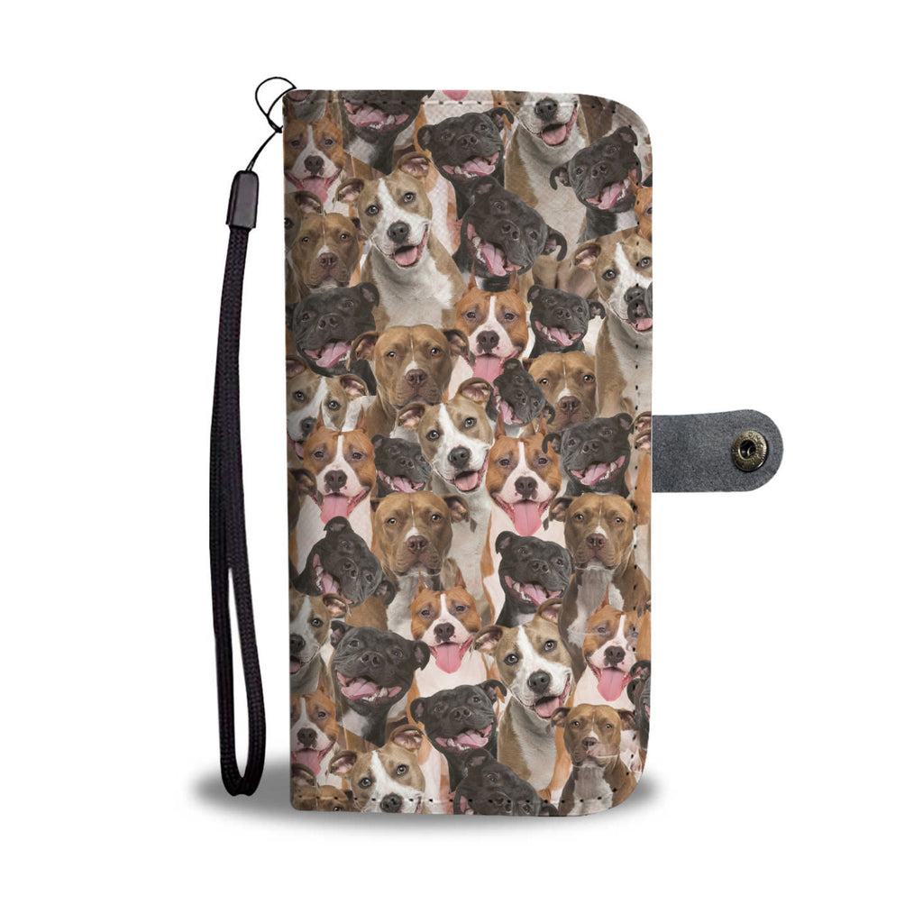 American Staffordshire Terrier Full Face Wallet Case – Dream Come True 