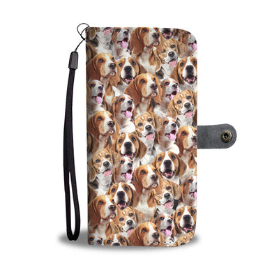 Beagle Full Face Wallet Case