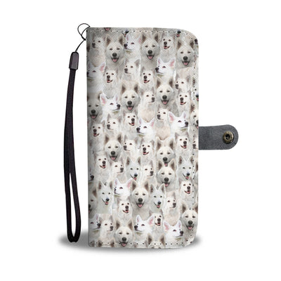 Berger Blanc Suisse Full Face Wallet Case