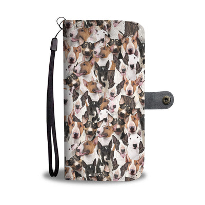 Bull Terrier Full Face Wallet Case