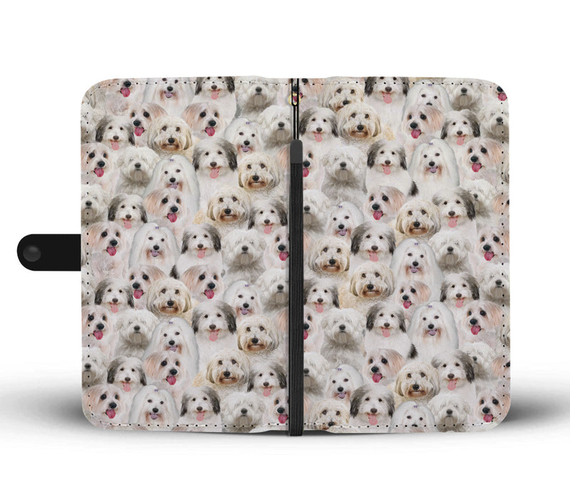 Coton de Tulear Full Face Wallet Case