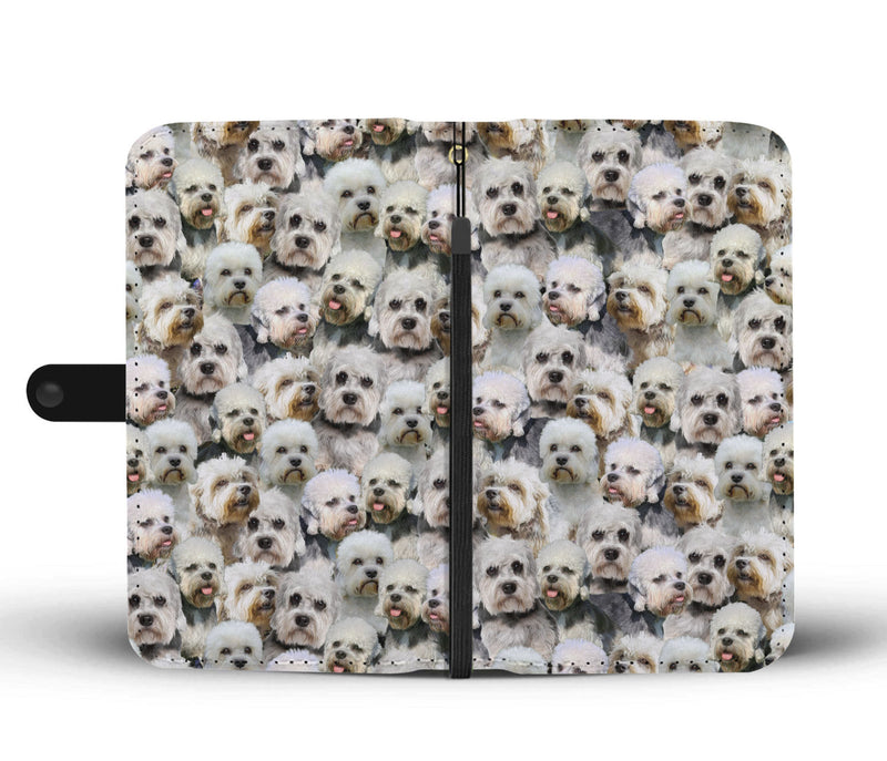 Dandie Dinmont Terrier Full Face Wallet Case