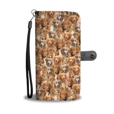 Nova Scotia Duck Tolling Retriever Full Face Wallet Case