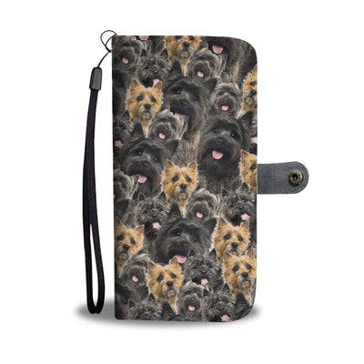 Cairn Terrier Full Face Wallet Case