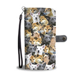 Canaan Dog Full Face Wallet Case
