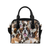 St. Bernard Face Shoulder Handbag