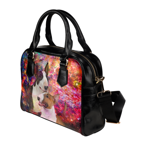 Bull Terrier Yin Yang Shoulder Handbag