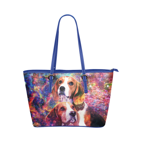 Beagle Leather Tote Bag