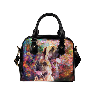 English Mastiff Yin Yang Shoulder Handbag