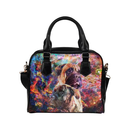 Bullmastiff Yin Yang Shoulder Handbag