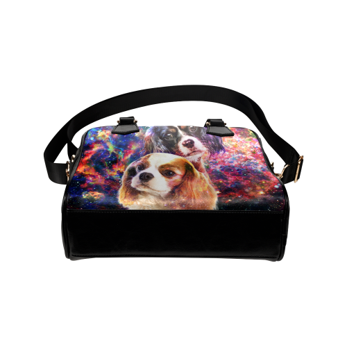 Cavalier King Charles Spaniel Yin Yang Shoulder Handbag