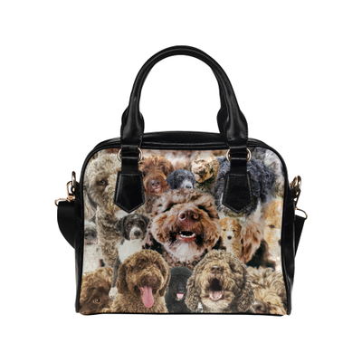 Spanish Water Face Shoulder Handbag