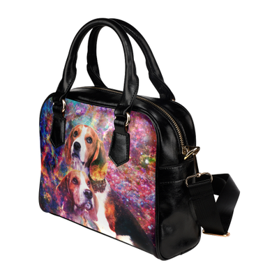 Beagle Yin Yang Shoulder Handbag