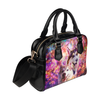 Siberian Husky Yin Yang Shoulder Handbag