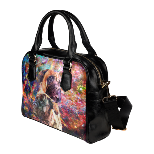 Bullmastiff Yin Yang Shoulder Handbag