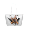 French Bulldog Leather Tote Bag
