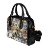 Wolf Face Shoulder Handbag