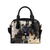 Scottish Terrier Face Shoulder Handbag