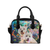West Highland White Terrier Yin Yang Shoulder Handbag