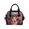 Chihuahua Yin Yang Shoulder Handbag