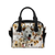 Parson Russell Terrier Face Shoulder Handbag