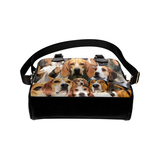 Treeing Walker Coonhound Face Shoulder Handbag