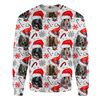 Afghan Hound - Xmas Decor - Premium Sweater