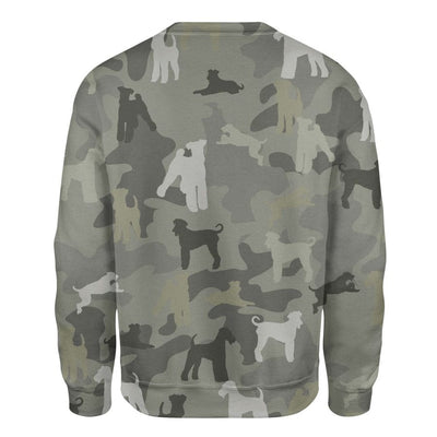 Airedale Terrier - Camo - Premium Sweater