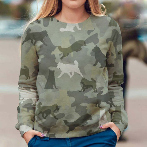 Alaskan Dog - Camo - Premium Sweater