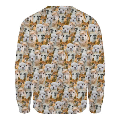 Alpaca - Full Face - Premium Sweater